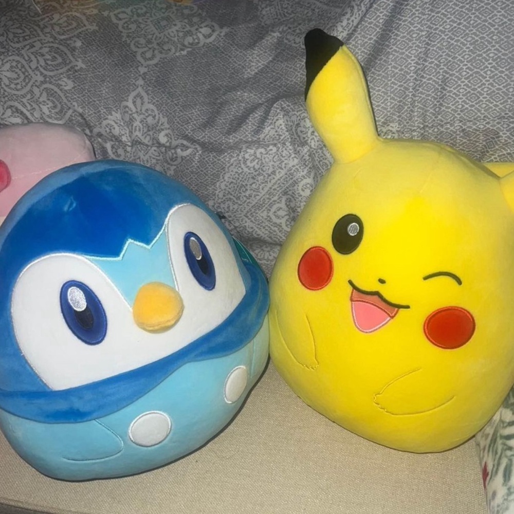 Pokémon Squishmallows Pikachu Tiplouf NWT DCD